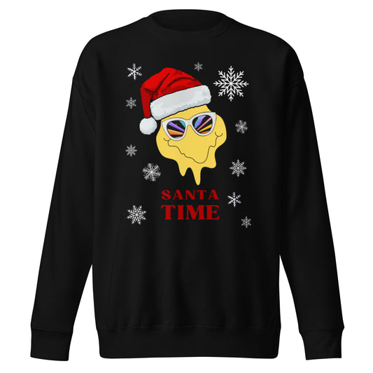 Trippy Smile Christmas  Sweatshirt