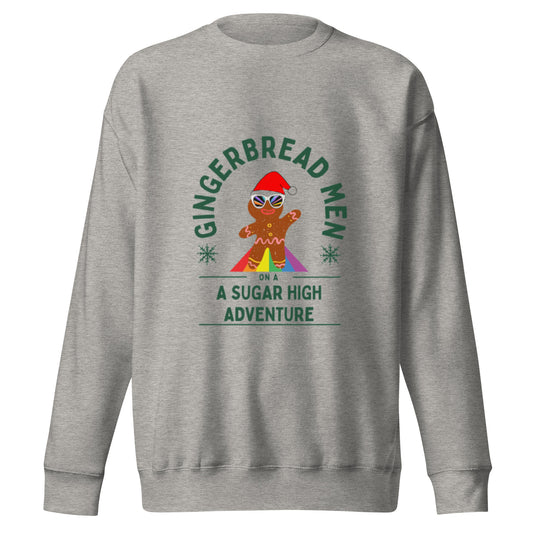 Gingerbread man Christmas Sweatshirt
